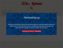 Tablet Screenshot of lutherbier.de